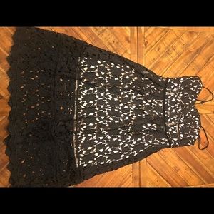 Suzy Shier Black Lace Dress